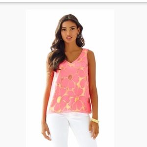 *SALE* Lilly Pullitzer Cipriani V Neck Top.