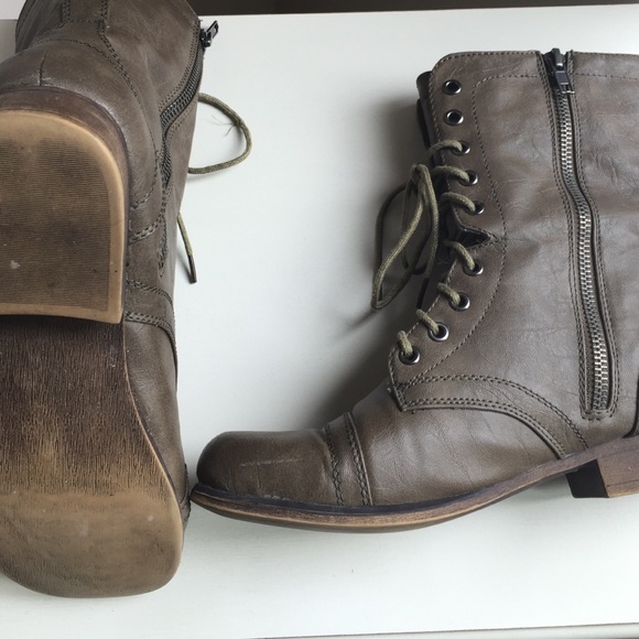 Madden Girl Lace Up Boots - Picture 3 of 4