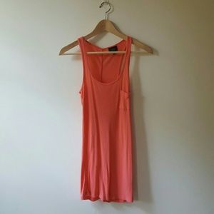 NWOT Coral Bodycon type dress