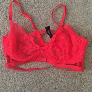 Beautiful red bra