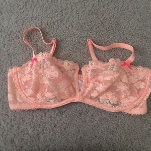 Peach bra from Victoria secret
