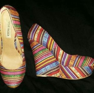 Steve Madden Tribal Platform Wedges