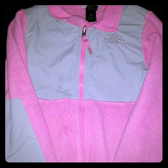 Girls Northface fleece jacket