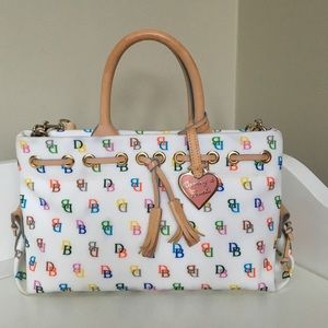 Dooney and Bourke signature satchel bag