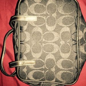 Coach makeup bag.