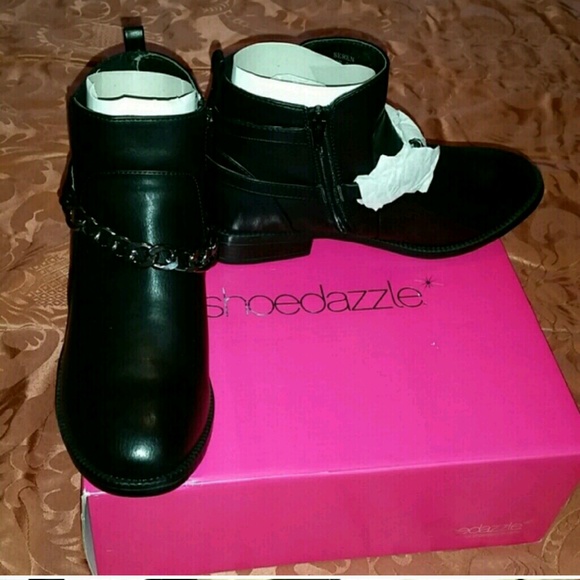 Shoe dazzle booties Firm price