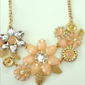 Peach Accent Necklace.