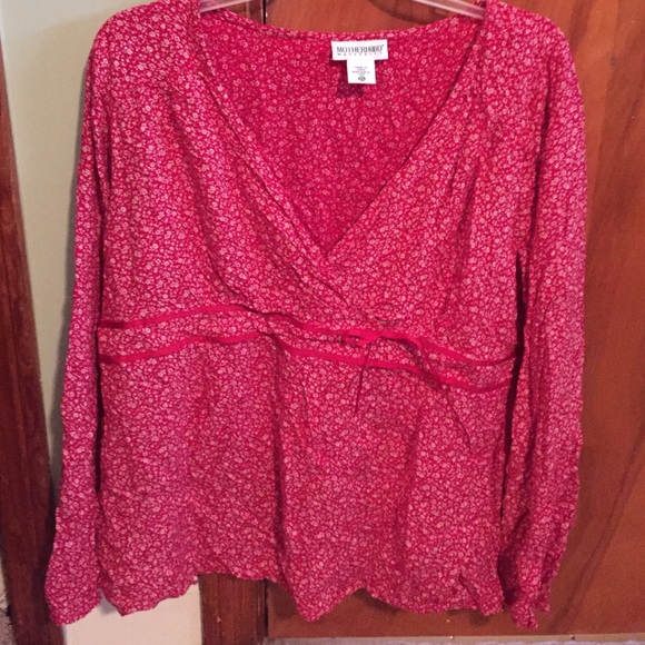 Maternity blouse