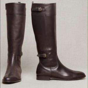 J Crew Refined Leather Riding Boots~extra calf 16"