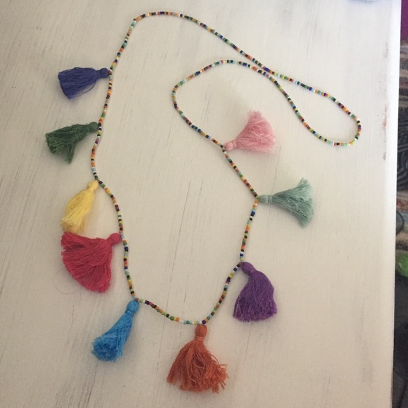 Tassel necklace