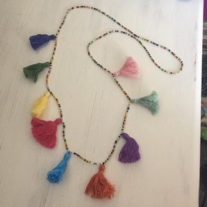 Tassel necklace