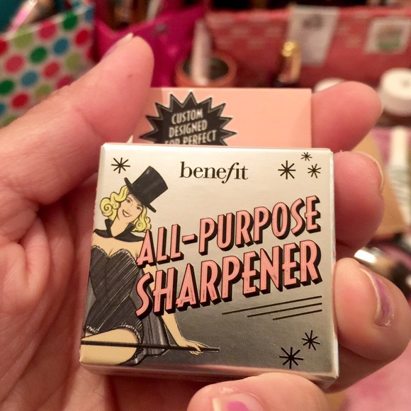 Benefit pencil sharpener