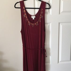 Split Maxi Dress