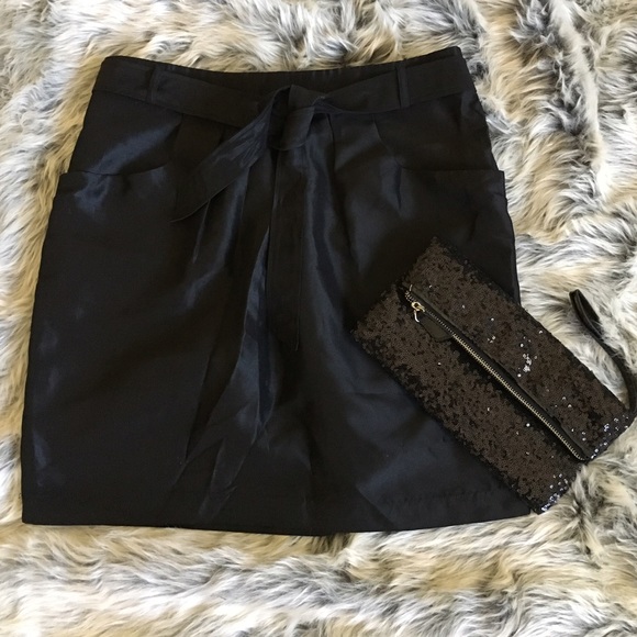 Silky skirt