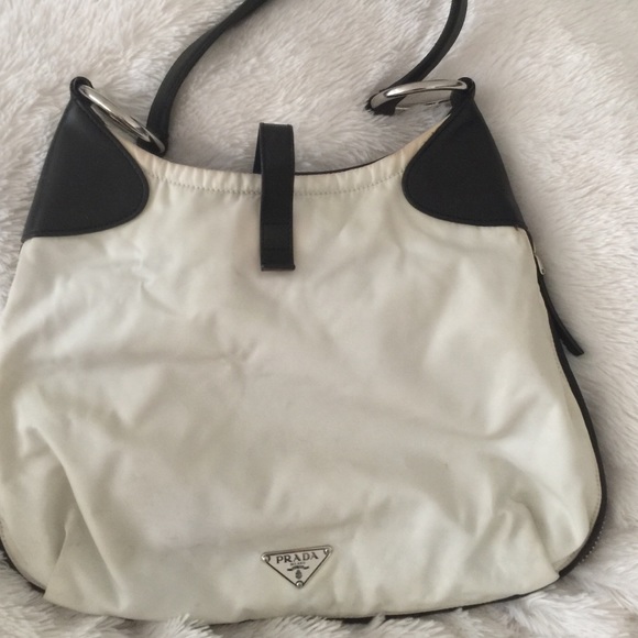 Prada purse with cool zipper detail