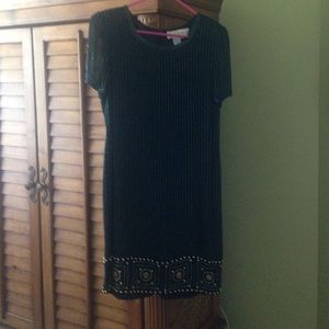 Silk beaded dress