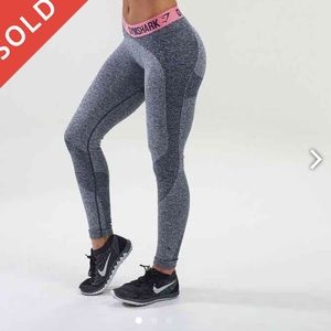 ISO GYMSHARK GREY FLEX LEGGINGS SIZE XS