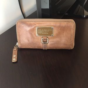 Distressed Leather Marc by Marc Jacobs Wallet