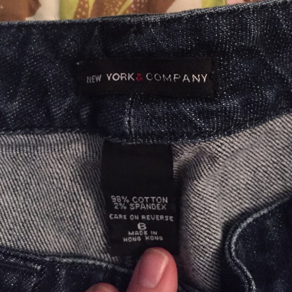 LAST CHANCE New York &CO jeans size 6 - Picture 2 of 5