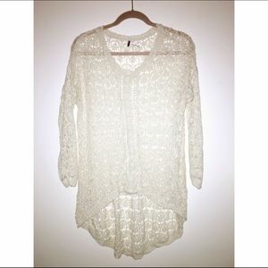 LAST CALL MOVING SALE! Lose knit Ivory sweater
