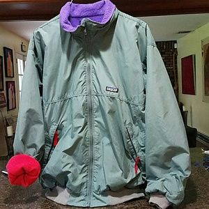 Patagonia fleece lined jacket