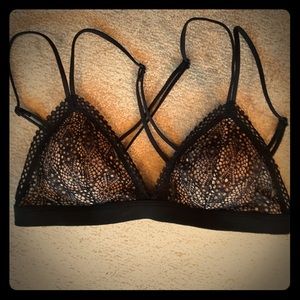 NWOT Black Lacey Bralette from Victoria's Secret