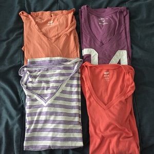 Four Old Navy XL shirts