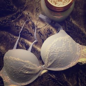 VICTORIA'S SECRET Padded Demi Bra- Lilac