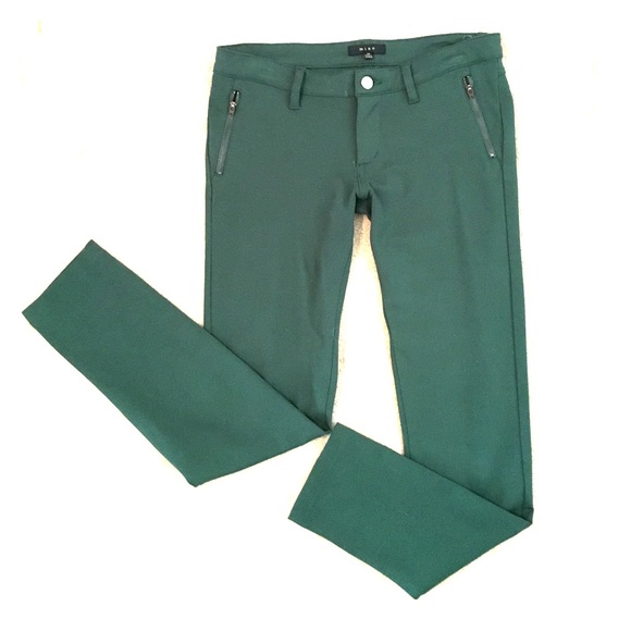 Green jeggings