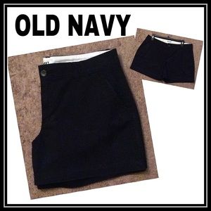 Black Twill Old Navy Shorts