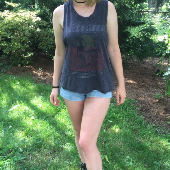 Endless Summer muscle tank tee from UO