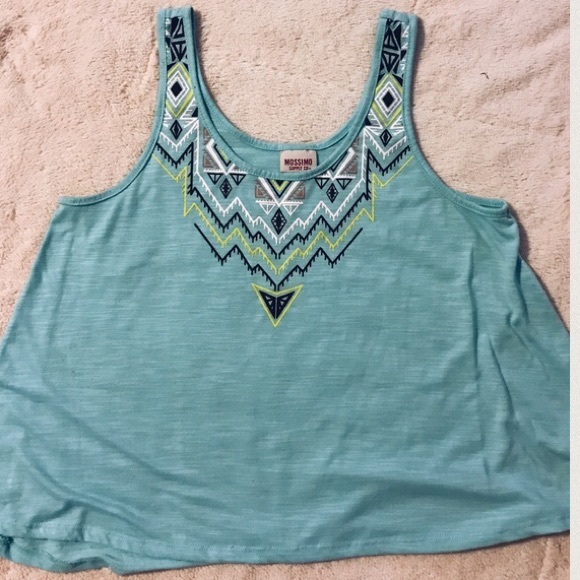 Tribal print tank top