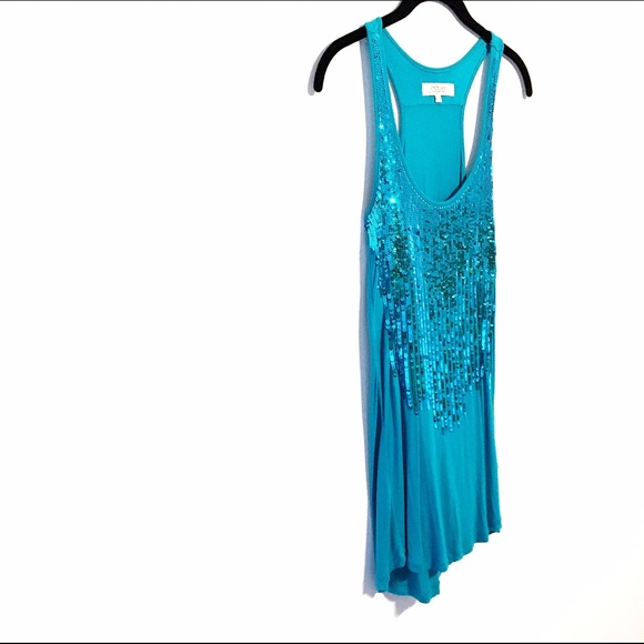Sequin Racerback Top - Picture 2 of 3