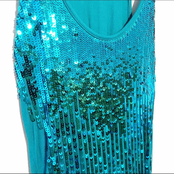 Sequin Racerback Top - Picture 3 of 3