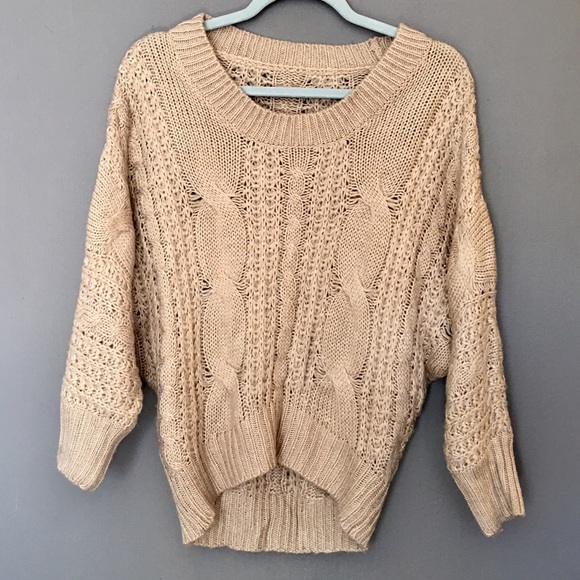 [[ CREAM KNIT SWEATER ]] - Picture 4 of 4