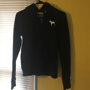 Black sequined Hoodie