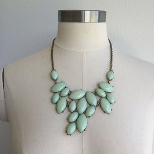Mint Bib Necklace