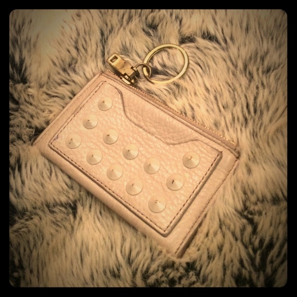 *MAKE OFFER* J.Crew 🪪 studded wallet on keychain - Picture 1 of 4