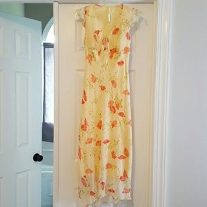 Yellow sun dress