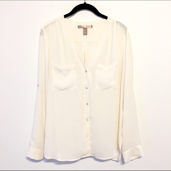 Semi-Sheer Blouse