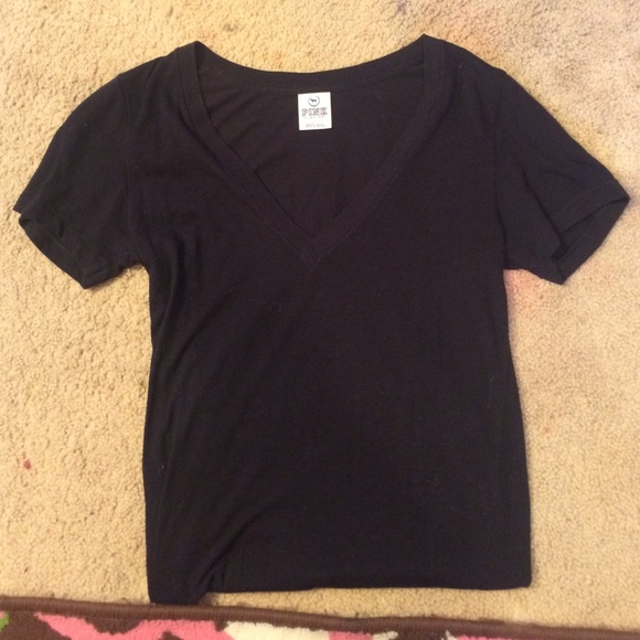 Pink V neck