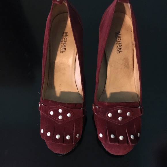 Michael Kors Chunky Heel sz 10