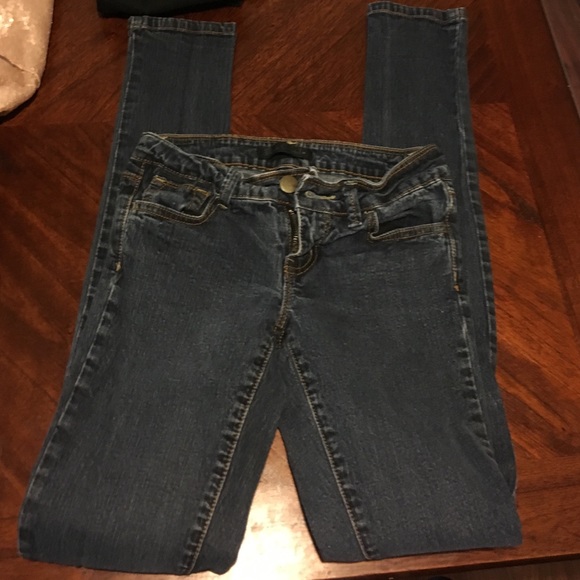 Black Crystal Skinny Jeans Size 0