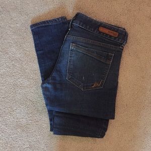 Express Dark Skinny Jeans