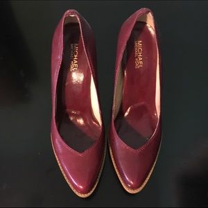 Michael Kors chunky heel sz 9.5