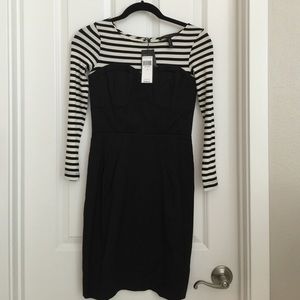 Sweetheart bodice cocktail party dress