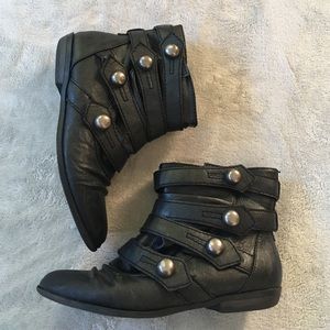 Madden girl ankle boots black