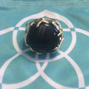 Kendra Scott Ring - Dark Slate color - yellow gold