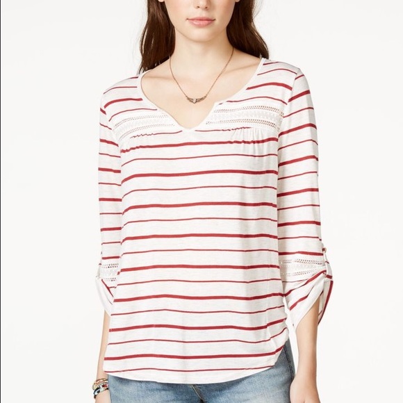 American rag long sleeve tee