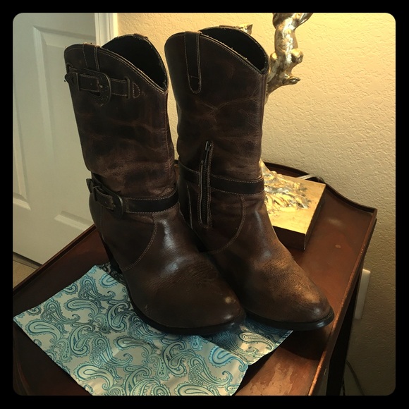 DINGO Shoes - Dingo leather western style boots 8.5